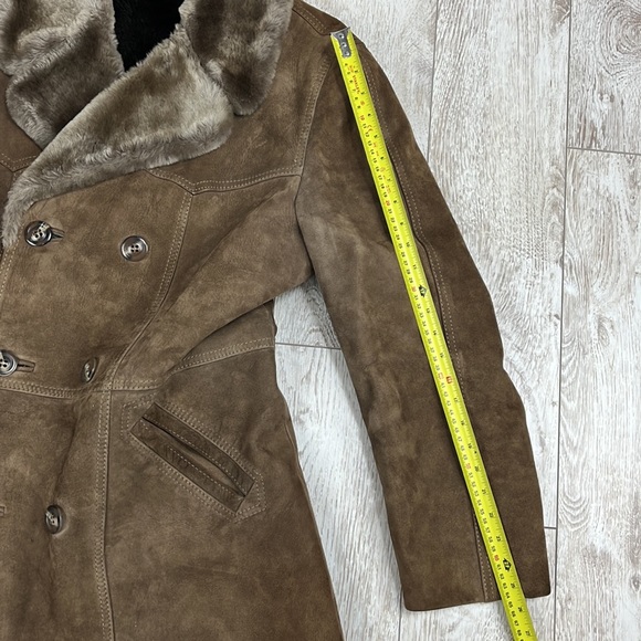 Men Sherling vegan overcoat - Picture 9 of 10